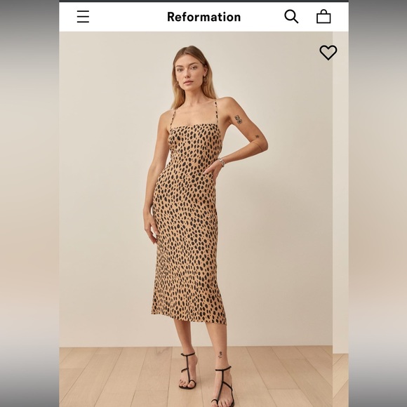 NWT Reformation Dover Dress - Picture 2 of 6